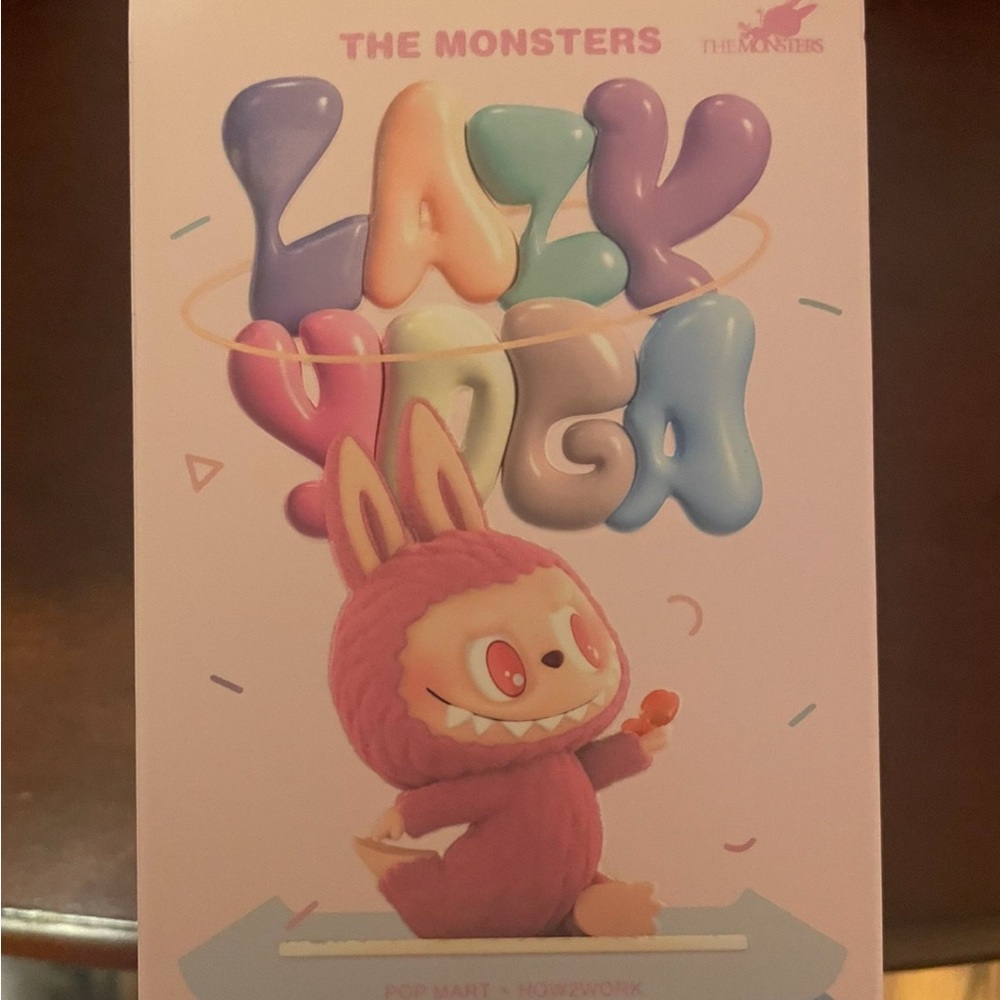 Pop Mart’s The Monsters Labubu Lazy Yoga Series Ab Roller Figure